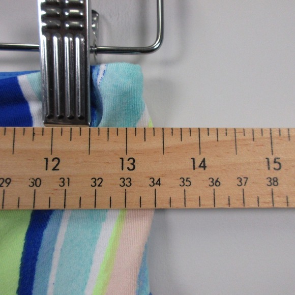 Lilly Pulitzer Luxletic Weekender Leggings S Blue Multishore Perfection Crop 202 - Picture 9 of 12